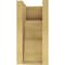 Ekena Millwork 8"W x 8"D x 16"H Wide Highland Rough Cedar Woodgrain TimberThane Corbel, Primed Tan CORUR08X08X16HLDRCPR - alternate 2